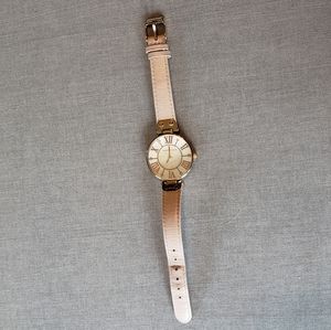 Anne Klein mother of pearl watch